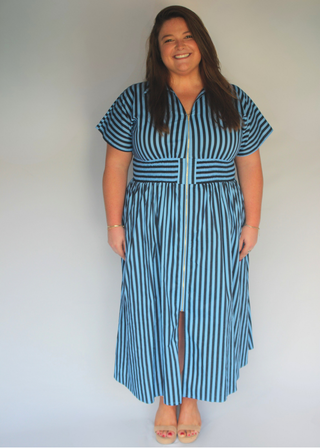 Shades of Blue Midi