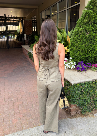 Extra Olive Set Pants