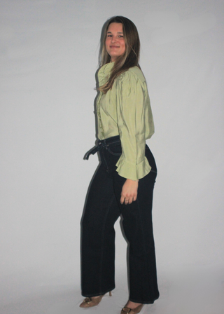 Sage Social Blouse