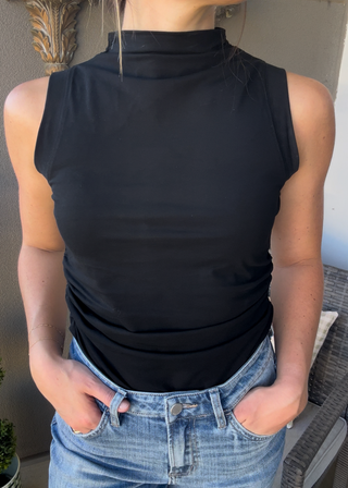 Sculpt Mock Neck