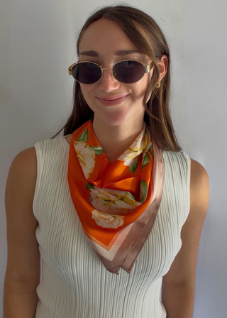 Citrus Bloom Scarf
