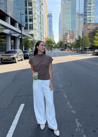 Mocha Moment Top
